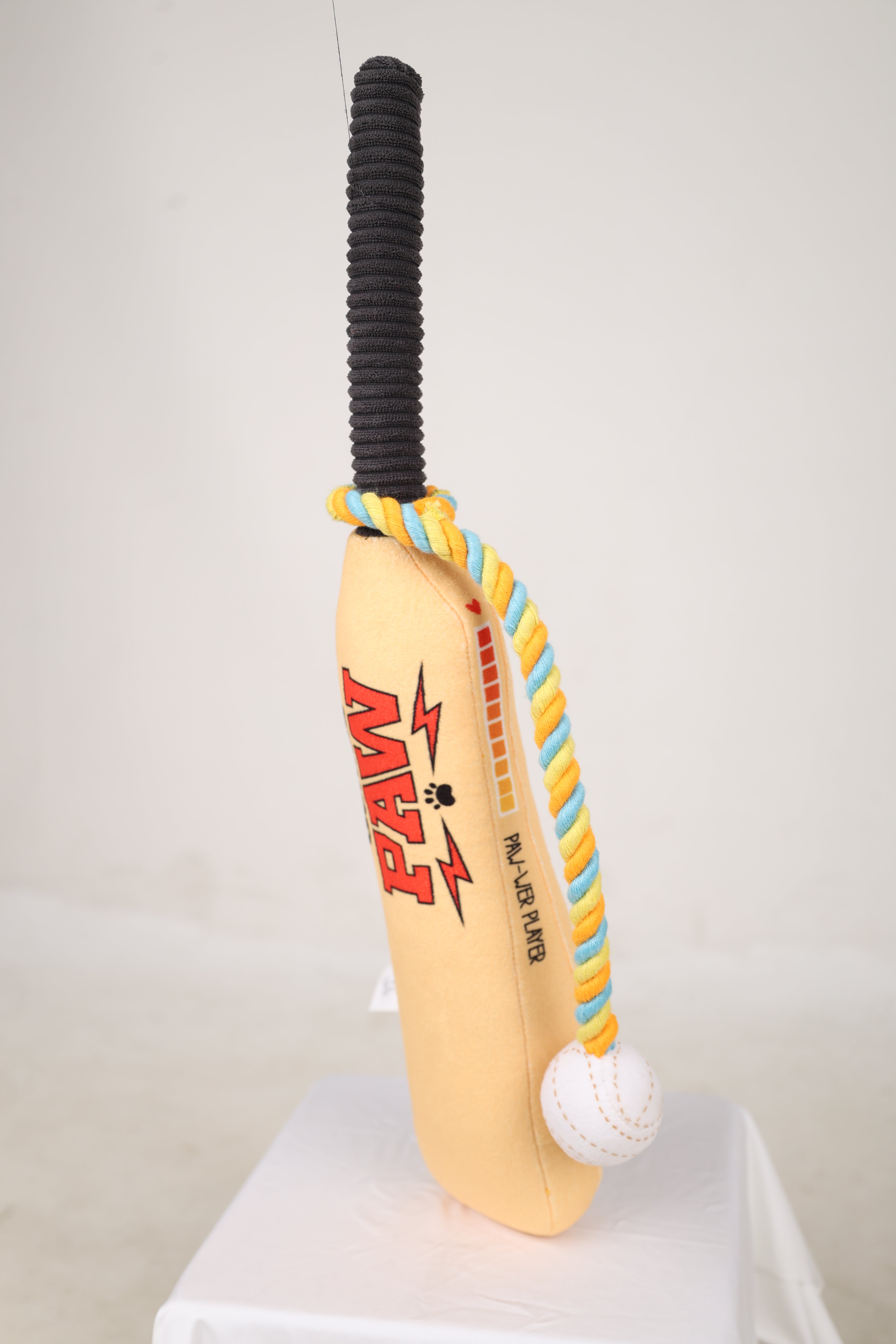 Cricket Bat and Ball Squeaky Plush Toy For Dogs – Desi Paws