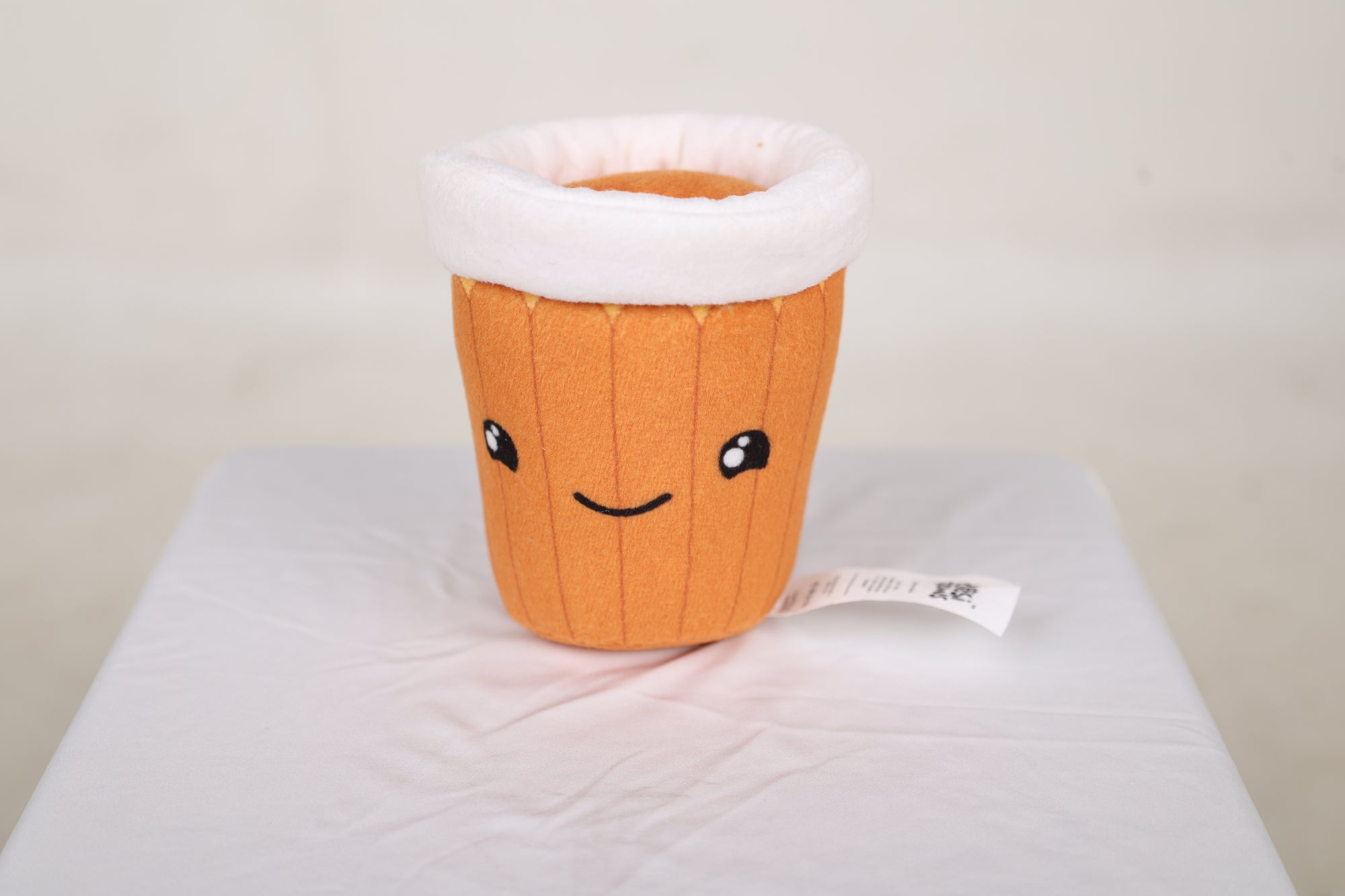 Masala Chai Cup Squeaky Plush Toy For Dogs