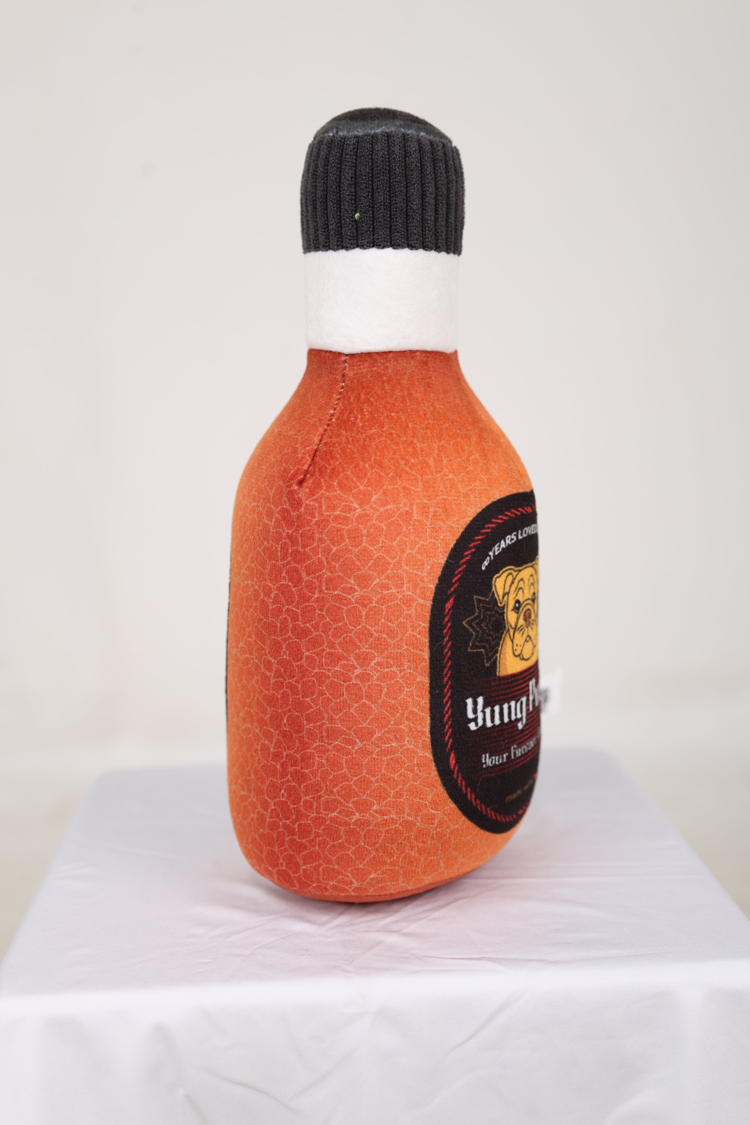 Yung Punk Rum Squeaky Plush Toy For Dogs